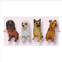 PERROS DE ADORNO
