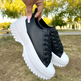 ZAPATILLAS ECO CUERO MUJER