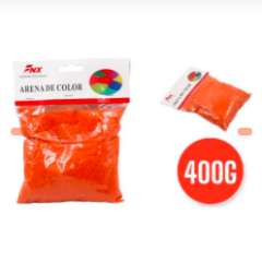 BOLSA DE ARENA DE COLOR NARANJA