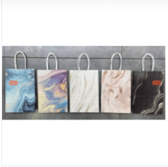 BOLSA DE REGALO DE MARMOL DE COLORES