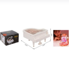 CAJA MUSICAL EN FORMA DE PIANO