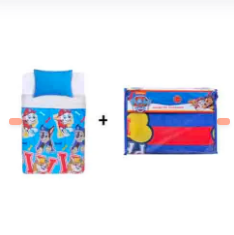 PACK PLUMON SHERPA + SABANA MF PAW PATROL