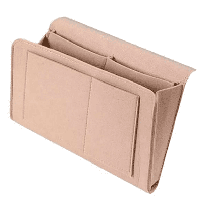 bolsa de almacenamiento de fieltro para reposabrazos de sofa