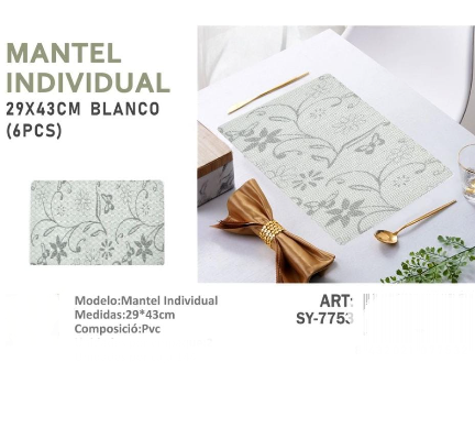 MANTEL INDIVIDUAL.