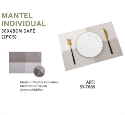 MANTEL INDIVIDUAL.