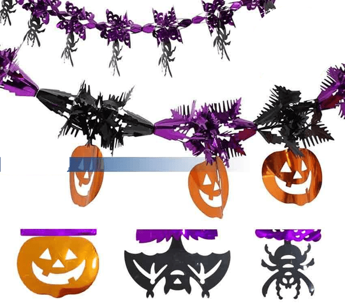 Cortina Papel Aluminio Halloween