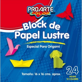 BLOCK PAPEL LUSTRE
