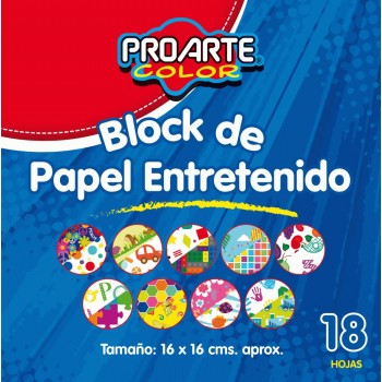 BLOCK PAPEL ENTRETENIDO