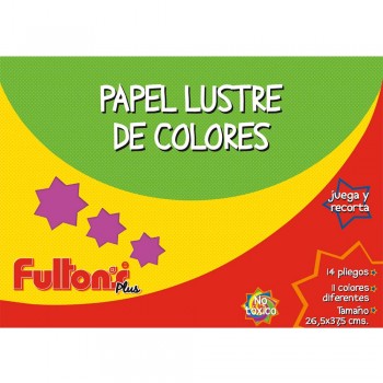 CARPETA PAPEL LUSTRE