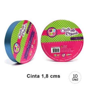 CINTA DE REGALO TORNASOLADO AZUL
