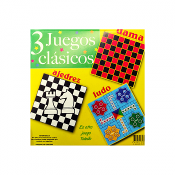 3 JUEGOS CLASICOS