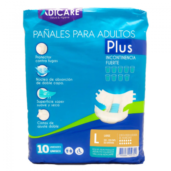PAÑAL ADULTO TALLA L