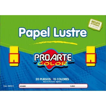 ESTUCHE PAPEL LUSTRE