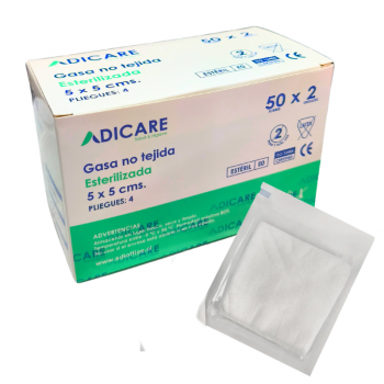 CAJA GASA NO TEJIDA ESTERIL