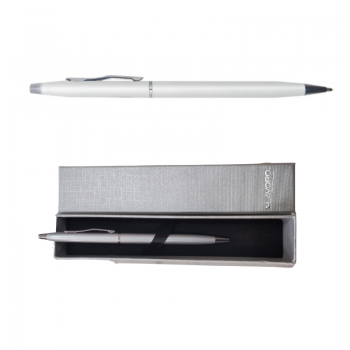 BOLIGRAFO MONACO GIFT PLATA