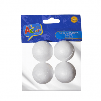 ESFERA DE PLUMAVIT 4 UNIDADES