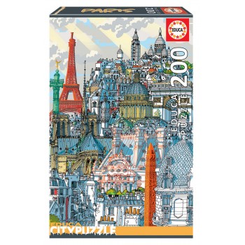 PUZZLE 200 PIEZAS PARIS EDUCA