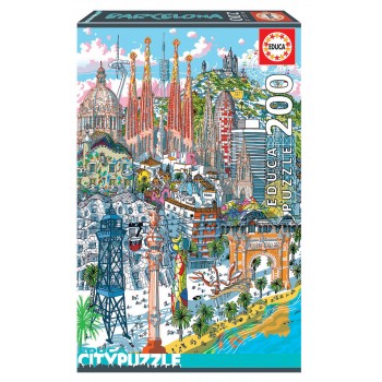 PUZZLE 200 PIEZAS BARCELONA EDUCA