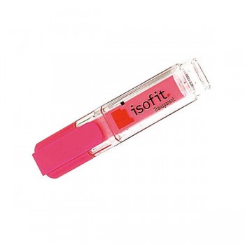 DESTACADOR TRANSPARENTE ROSADO