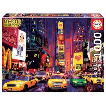 PUZZLE 1000 PIEZAS NEON TIME SQUARE