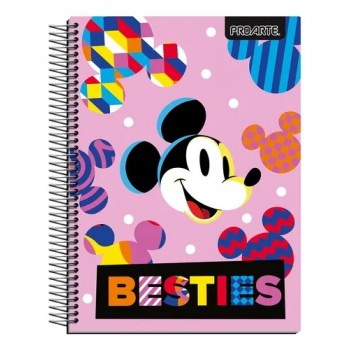 CUADERNO MICKEY FLOCKED CARTA (TRIPLE) 