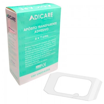 CAJA APOSITO TRANSPARENTE ADHESIVO