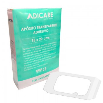 CAJA APOSITO TRANSPARENTE ADHESIVO