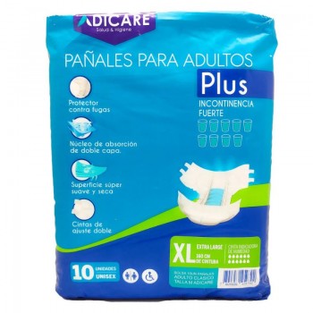 PAÑAL ADULTO TALLA XL