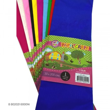 PAPEL CREPE 80GRS COLORES SURTIDOS