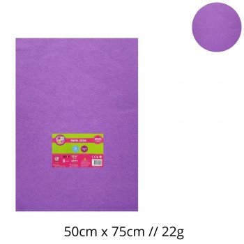 PAPEL SEDA MORADO