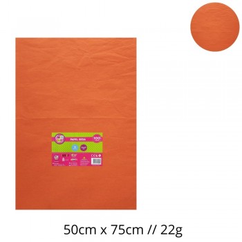 PAPEL SEDA NARANJA