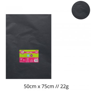 PAPEL SEDA NEGRO