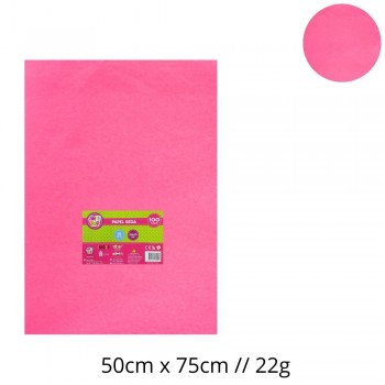 PAPEL SEDA ROSADO