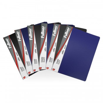 CARPETA C/FUNDAS A4 40 FUNDAS VINIL AZUL